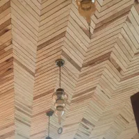 نجار و نصب ترموود لمبه سنا الاچیق روف گاردن