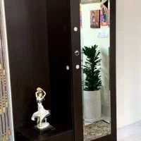 جاکفشی ایستاده و میز تلویزیون