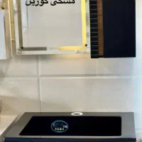 روشوی پی وی سی ست کامل اینه باکس کابینت|لوازم سرویس بهداشتی|سنندج, |دیوار