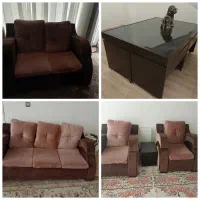 مبل ۷نفره همراه میز و جلو مبلی