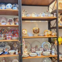 شیر خوری قدیمی کاسه قدیمی قدح قدیمی نعلبکی قدیمی