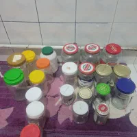 شیشه خالی سایز بزرگ و کوچک  بدون بو