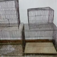 قفس بزرگ و قفس کوچک قفس عروس فنج مرغ کفترمینا و...