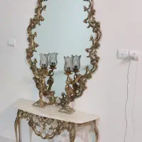 ایینه و شمعدان