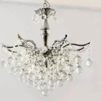 لوستر ۶ شاخه کریستال اتریش