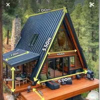 سازنده کلبه وخانه های تمام چوب والاچیق وروف گاردن