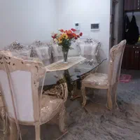 مبل استیل 9نفره با ناهارخوری|مبلمان خانگی و میز عسلی|تهران, دردشت|دیوار
