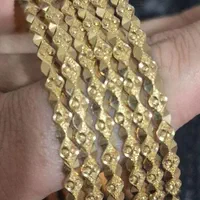 ۶ عدد النگو مفتولی محکم طلای یزد سایز ۲