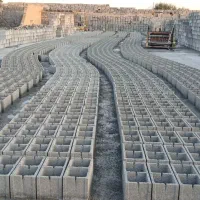 بلوک دیواری ته بسته سیمان اردستان|مصالح و تجهیزات ساختمان|اصفهان, ملک‌شهر|دیوار