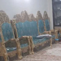 مبل سلطنتی کله شیری همراه با ناهارخوری