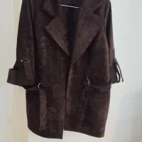 کت مخمل درجه یک قهوه ای رنگ|لباس|اراک, |دیوار