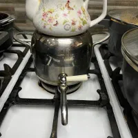 قوری و کتری استیل تمیز یونیک