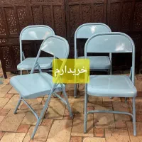 ۴ عدد صندلی تاشو