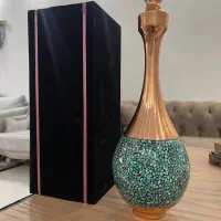 جام فیروزه کوبی مسی ۵۰ سانتی بزرگ|صنایع دستی و سایر لوازم تزئینی|تهران, گلچین|دیوار