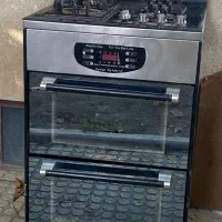 گاز فردار استیل صفحه شیشه ای
