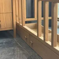 ست تخت کودک چوب طبیعی با رنگ‌های غیرسمی *اقساطی|اسباب و اثاث بچه|تهران, سعادت‌آباد|دیوار