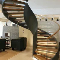 پله فلزی هندی،دکوراتیو صاف،پیچ(اسپیرال)