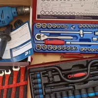 جعبه بکس جینیوس دریل شارژی آروا اچار ۸ تایی