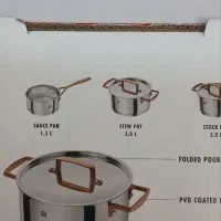 سرویس قابلمه زولینگ اصل|ظروف پخت‌وپز|ارومیه, |دیوار