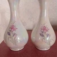 گلدان چینی صدفی