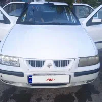 سمند ۹۰ LX سفید دوگانه دستی کپسول نو