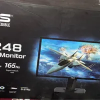 مانیتور ۲۴ اینچ AsusVG248Q 165hz 0.5msمناسبگیمینگ