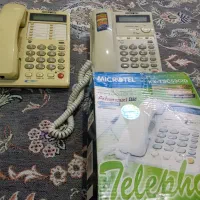 ۲عدد تلفن رایتل و۱ عدد تلفن پاناسونیک