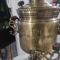 سماور ذغالی روسی مهردار|کلکسیون اشیاء عتیقه|قم, حنیف نژاد|دیوار