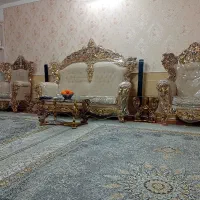 مبل سلطنتی 9نفره شیک وبا کلاس کار تهران