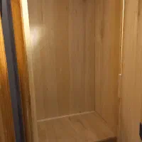 دو عدد کمد لباس چوب گردو