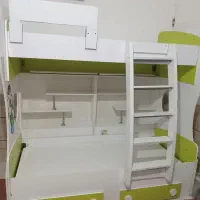 تخت دوطبقه نوجوان ام دی اف