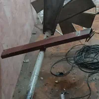 پله گرد آهنی|مصالح و تجهیزات ساختمان|لاهیجان, کاروانسرابر|دیوار