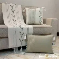 ست رانر و رومیزی گلدوزی شده