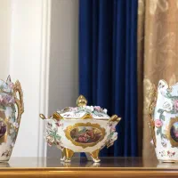 ست سه تیکه گل برجسته مناسب جهیزیه