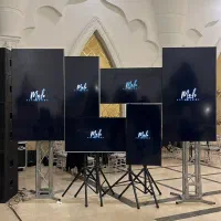اجاره تلویزیون و اسلایدشو از سایز ۵۰الی ۷۵
