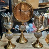 ست شمعدان و ساعت|ساعت دیواری و تزئینی|تبریز, |دیوار