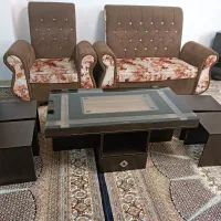 مبل۷نفره|مبلمان خانگی و میز عسلی|رشت, حافظ آباد|دیوار