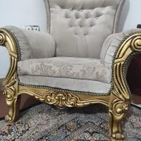 مبل هفت نفره نیمه استیل|مبلمان خانگی و میز عسلی|گنبد کاووس, |دیوار