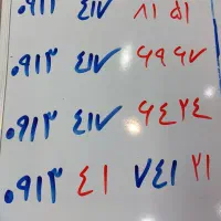 کد ۴ دائمی اعداد پشت سر هم|سیمکارت|اصفهان, رهنان|دیوار