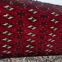 یک جفت پشتی ترکمن لاکی