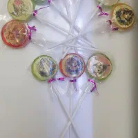 انواع پاستیل و آبنبات چوبی و قند های خوشمزه دورس