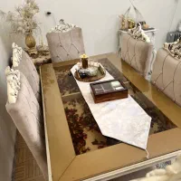 یک دست مبل سلطنتی با  میز ناهارخوری ۶ نفره|مبلمان خانگی و میز عسلی|تهران, نیروی دریایی|دیوار