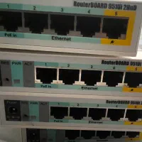 ۴ عدد روتر میکروتیک در حد نو mikrotik rb951ui