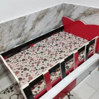 تخت خواب کودک|تخت و سرویس خواب|شیراز, کفترک|دیوار