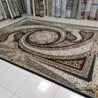 4تخته فرش 9متری( دونیم سونیم)کهکشان سورمه ای