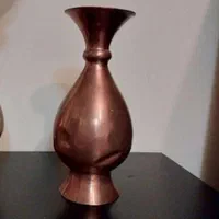 یک جفت گلدان مسی|صنایع دستی و سایر لوازم تزئینی|مشهد, حسابی جنوبی (شهرک غرب)|دیوار