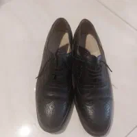 دو جفت کفش سایز 41 .جنس چرم|کیف، کفش، کمربند|رشت, سعدی (تختی)|دیوار