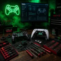 تعمیر تخصصی دسته های پی اس ps4وps5 تحویل فوری|کنسول، بازی ویدئویی و آنلاین|قم, شاه احمد قاسم|دیوار