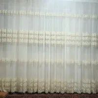 پرده توری با نورگیر