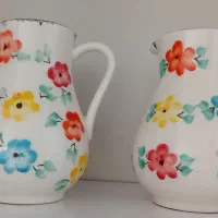 پارچ سرامیکی گلدار